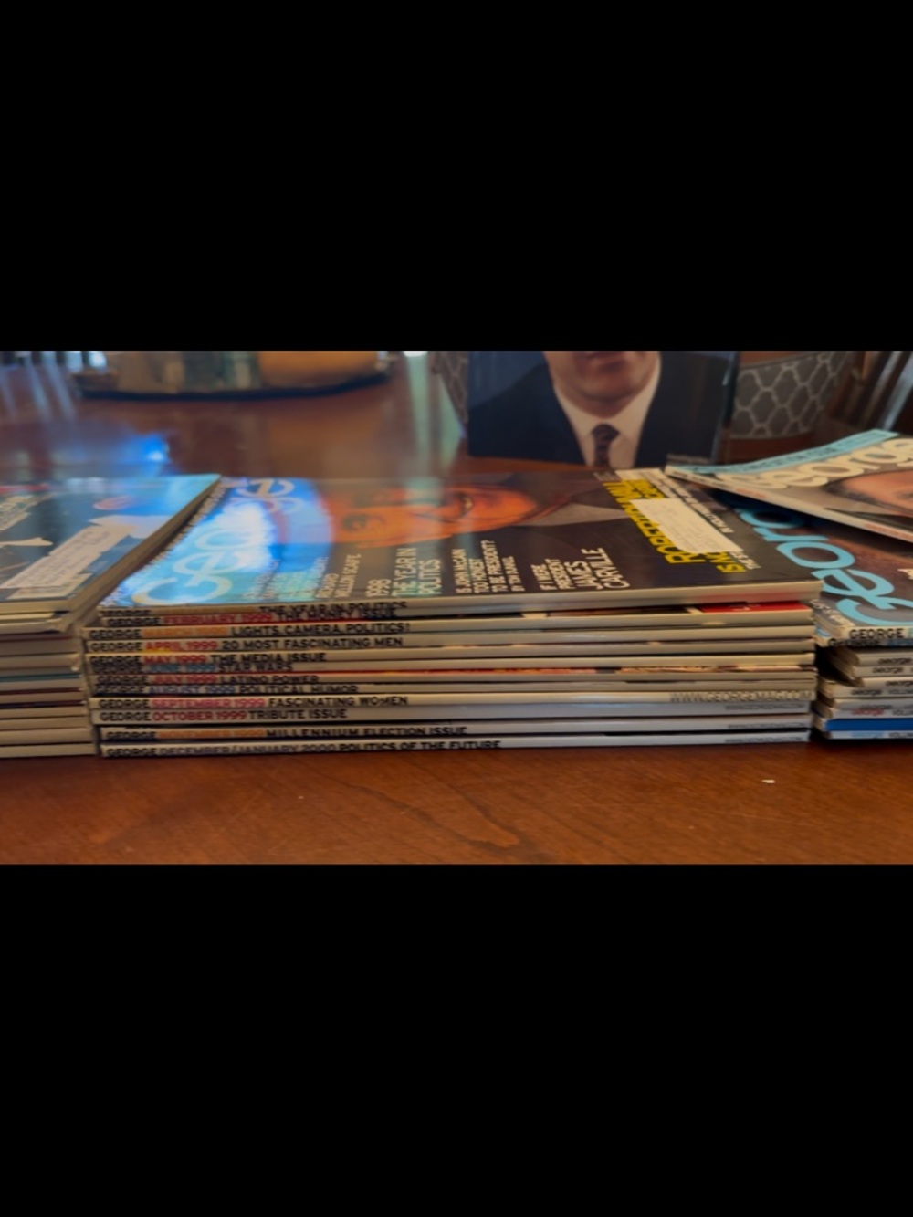 George Magazine Every Issue / Complete Run In Outstanding Conditon - Picture 10 of 17